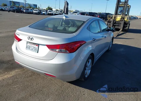 2012 Hyundai Elantra Gls (Ulsan Plant) из США, поврежденный, VIN KMHDH4AE7CU345580